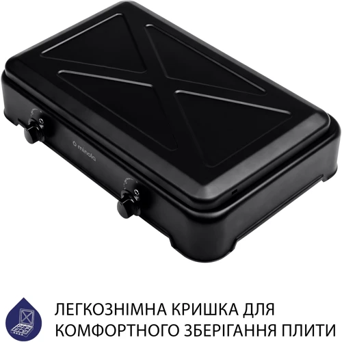 Настольная плита Minola TGH 200 BL фото 5