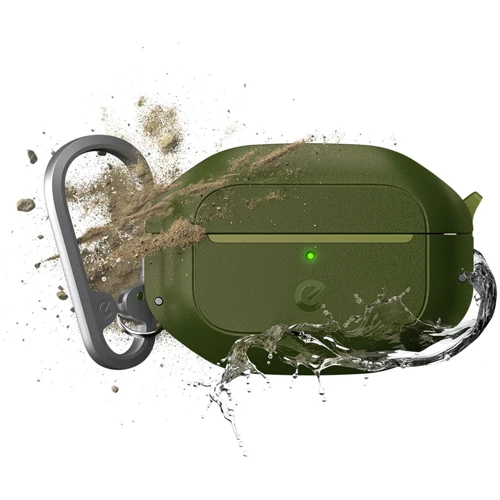 Чехол KeyBudz Element Series Waterproof Forest Green (APP2_S7_FGN) for AirPods Pro 2 фото 3