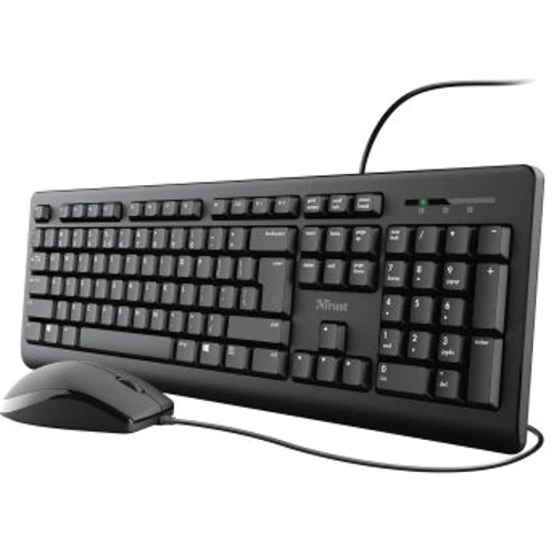 Комплект проводной Trust Primo USB UA Black (24521): Интерфейс подключения USB