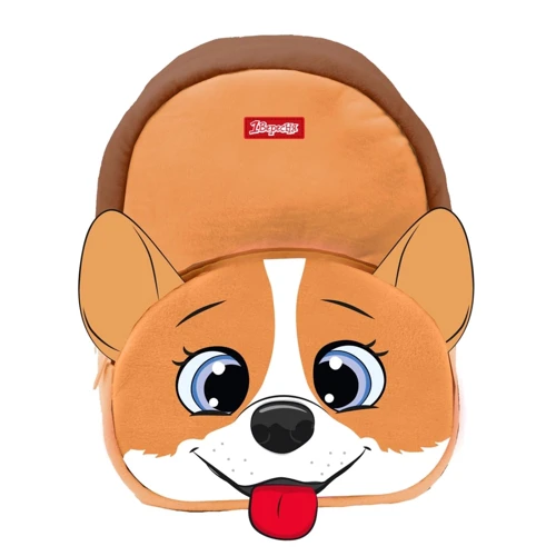 Рюкзак дитячий 1Вересня K-42 Corgi коричневий (557982)