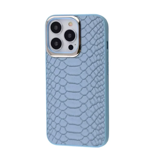 Чехол для iPhone Kajsa Snake Pattern Sierra Blue for iPhone 13 Pro
