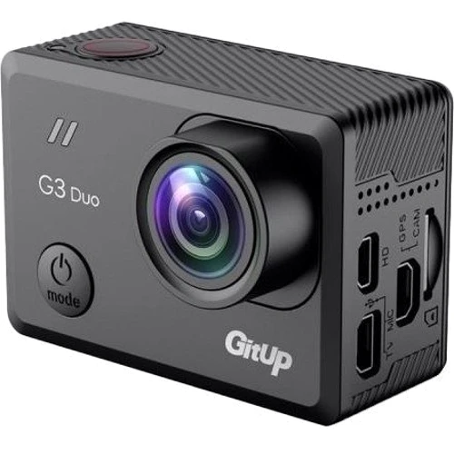 Экшн камера GitUp G3 Duo Pro: Разрешение видео 2160P/24 fps, 1440P/30 fps, 1080P/60,30 fps, 720P/120,60 fps