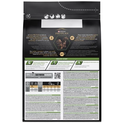 Сухой корм Pro Plan Dog Small & Mini Puppy с курицей и рисом 3 кг (7613035114340): Возраст Щенки