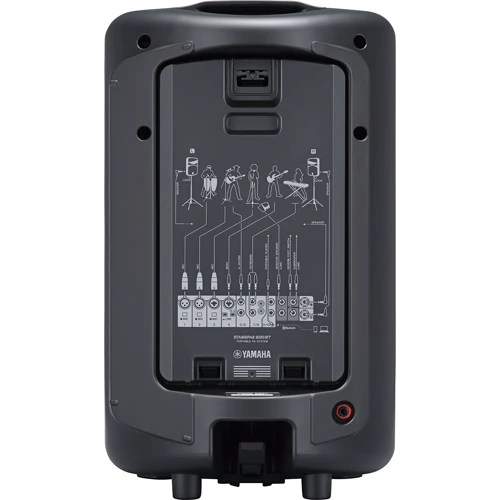 Мобильный акустический комплект YAMAHA STAGEPAS600BT: Цифровые выходы USB Audio USB IN/OUT: для iPod, iPhone