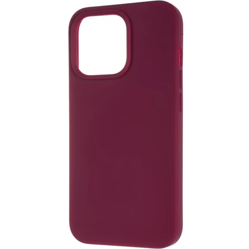 Чехол для iPhone TPU Silicone Case Full Soft Marsala for iPhone 13 Pro: Тип чехла накладка на заднюю часть
