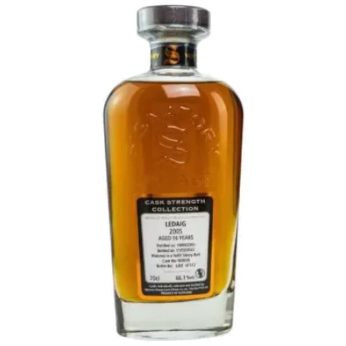 Віскі Signatory Ledaig Cask Strength 66% 0.7 л (BWW7188)