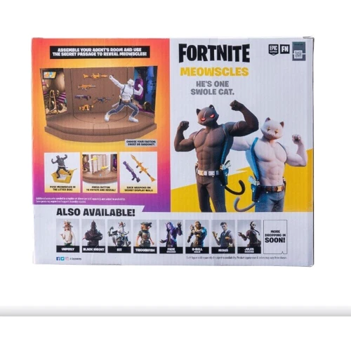 Коллекционная фигурка Jazwares Fortnite 2 Figure Pack Agent's Room Meowcles (FNT0647) фото 17