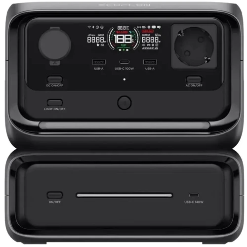 Зарядная станция EcoFlow RIVER 3 Max 572Wh 600W: Емкость аккумулятора, Вт/ч 572