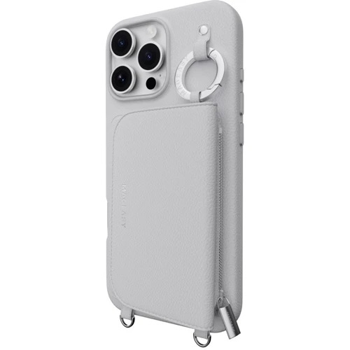 Чохол для iPhone Switcheasy Pouch M Wallet Phone Case with Stand Gray (MPH67P264GR24) для iPhone 16 Pro Max фото 5