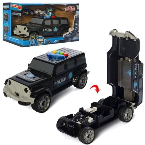 Набор машинок Six-six-Zero Полиция 36-18-20 см (660-A254)