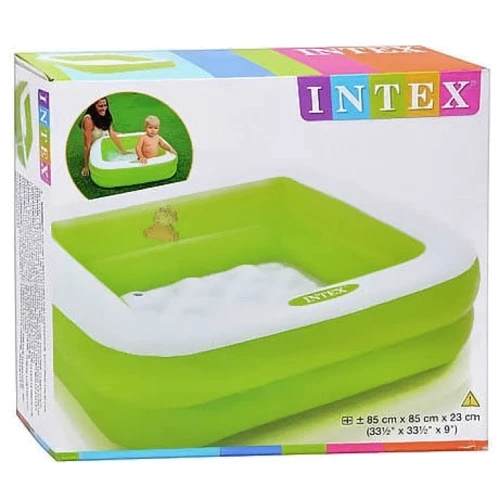 Басейн Intex 57100 зелений, 85x85x23 см фото 1