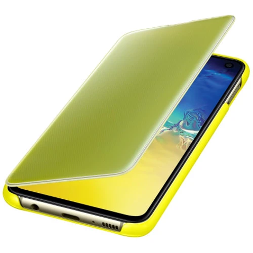 Аксесуар для смартфона Samsung Clear View Cover Yellow (EF-ZG970CYEGRU) for Samsung G970 Galaxy S10e