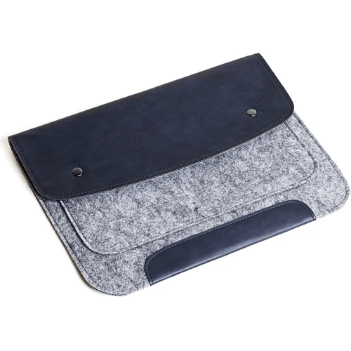 Gmakin Cover Envelope Two Buttons Blue/Ligtht Grey (GM59-15) for MacBook Pro 15/Pro 16: Тип чехла чехол-папка