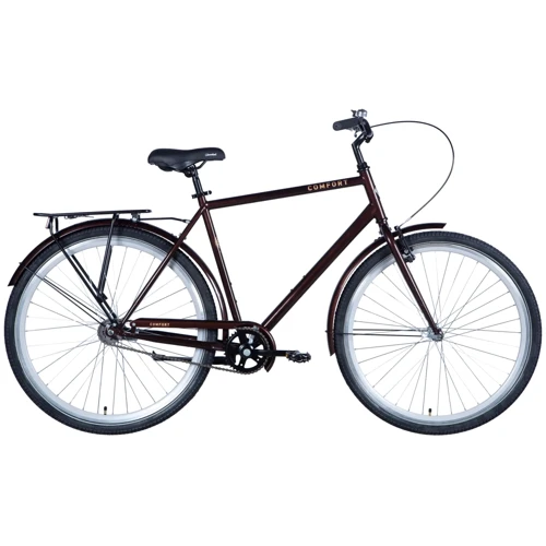 Велосипед Dorozhnik COMFORT MALE 2024 (коричневый) 28" (OPS-D-28-377)