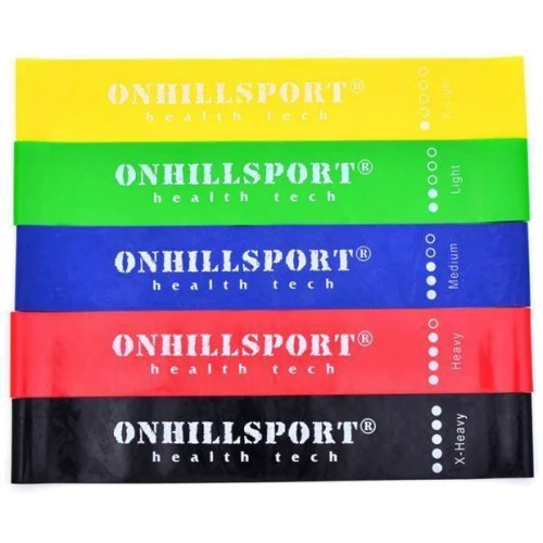 Эспандер Onhillport Mini Bands ES-1001, 5 в 1 набор: Производитель Onhillsport