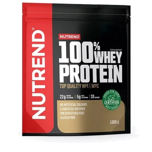 Протеин Nutrend 100% Whey Protein 1000 g /33 servings/ Cream Cookies