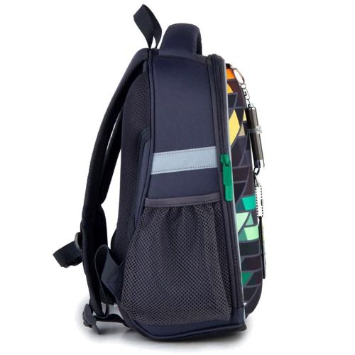 Рюкзак школьный каркасный Kite Education Motorbike K21-555S-2: Размер S (115-130 см)