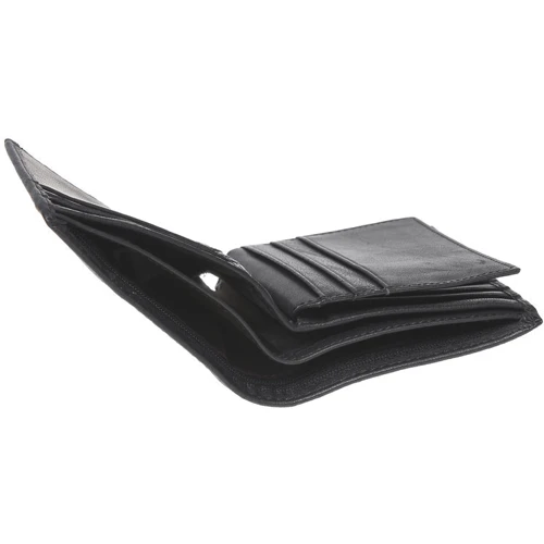 Чоловіче портмоне Keizer чорне (k1abf888-4-black): Матеріал Натуральна шкіра