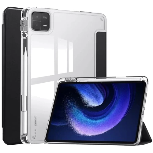 Аксесуар для планшетних ПК BeCover Soft Edge with Pencil Mount Black для Xiaomi Mi Pad 6/6 Pro (709558)