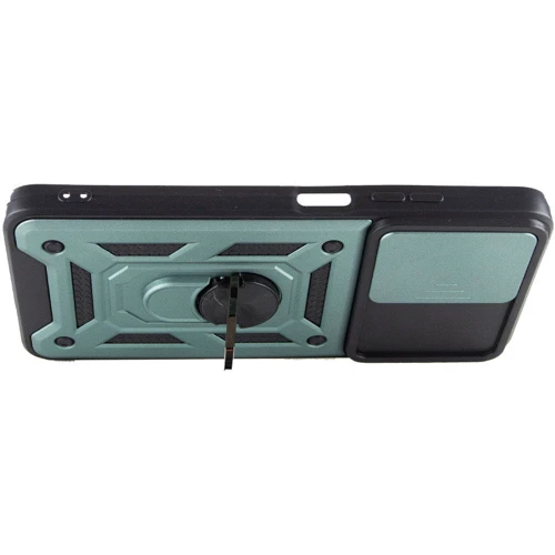 Аксесуар для смартфона Mobile Case Camshield Serge Ring Green для Samsung A155 Galaxy A15 4G / A15 5G: Матеріал TPU (термополиуретан) и поликарбонат