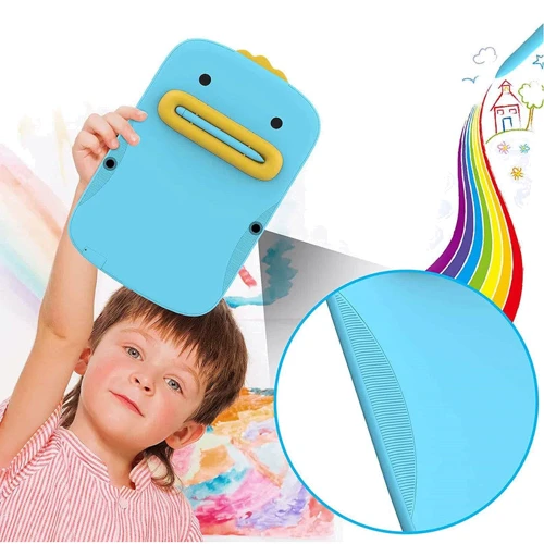 Детский LCD планшет для рисования Beiens Утенок 10” Multicolor голубой (К1001blue)