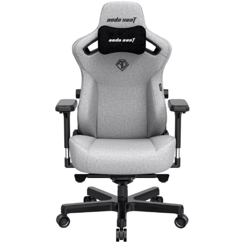 Кресло игровое Anda Seat Kaiser 3 Size XL Grey Fabric