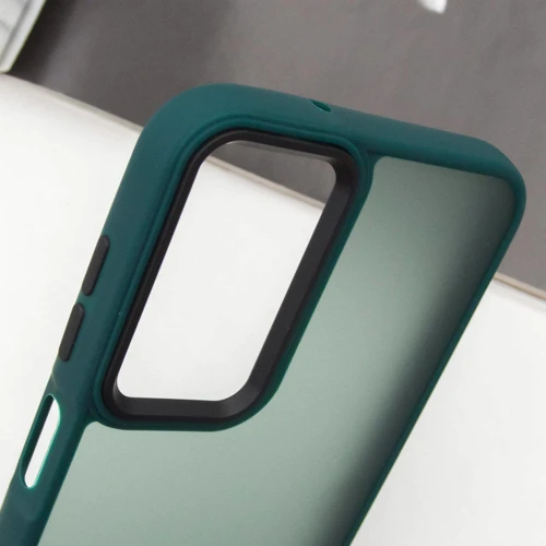 Чехол для телефонов Epik TPU+PC Lyon Frosted Case Green for Samsung M336 Galaxy M33 5G: Материал TPU (термополиуретан) и поликарбонат