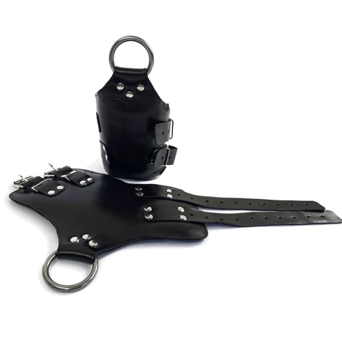 Манжеты для подвеса за руки Art of Sex Kinky Hand Cuffs For Suspension (натуральная кожа)