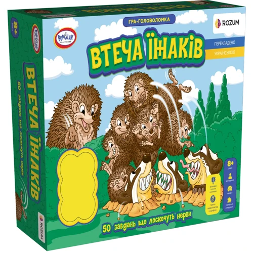 Настольная игра ROZUM Побег Ежей Hedgehog Escape (R003UA)