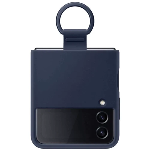 Чехол для телефонов Samsung Silicone Cover with Ring Navy Blue for Samsung F721 Galaxy Flip 4 (EF-PF721TNEGUA): Совместимость Samsung F721 Galaxy Flip 4