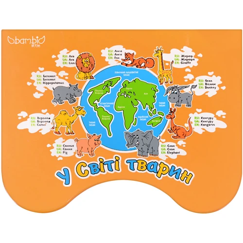 Парта Bambi W078 "У світі тварин": Тип Парта