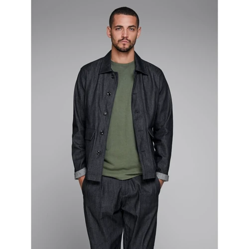 Куртка Jack & Jones 78616140 48 темно-синяя демисезон