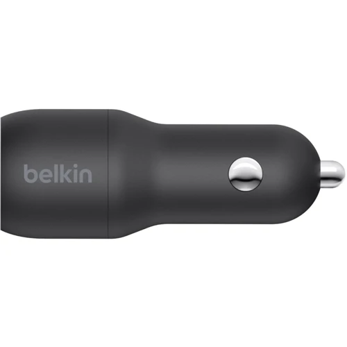 Зарядное устройство Belkin USB Car Charger 2xUSB 24W Black with microUSB Cable (CCE002BT1MBK): Тип автомобильное