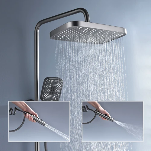 Душевая система Lefton Shower System with 4 Water Outlet Modes-SS2202 Grey: Тип Душевая система