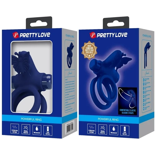 Віброкільце LYBAILE Pretty Love Powerful Ring (BI-210296-3)