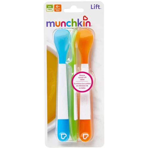 Ложки Munchkin мягкие силиконовые "Lift", 3шт (011004)