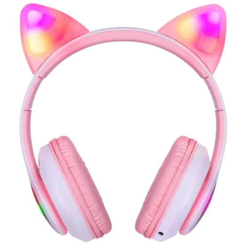 Наушники Defender FreeMotion B585 LED Pink (63585): Тип конструкции полноразмерные