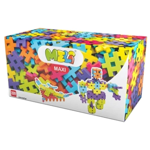 Конструктор MELI MAXI 200 эл. (4,2х4,2см)