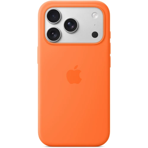 Чехол для iPhone Apple iPhone 17 Pro Silicone Case with MagSafe - Orange (MGFE4)