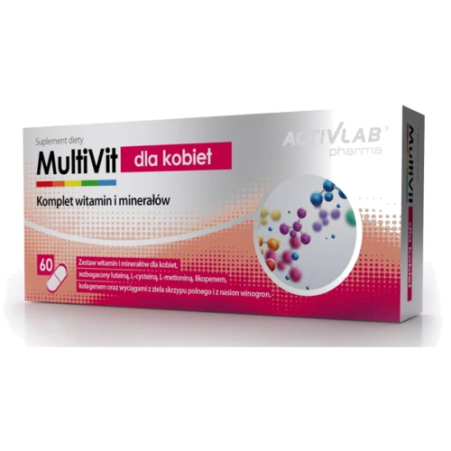 Activlab Pharma MultiVit for Women Мультивитамины для женщин 60 капсул