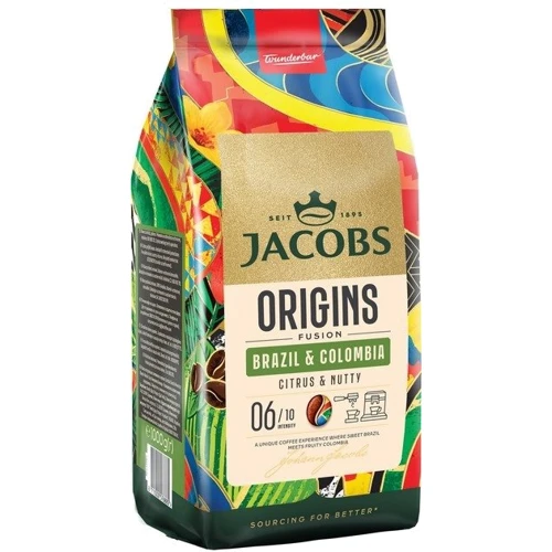 Кофе в зернах Jacobs South America Blend 1 кг (8711000576885) фото 4