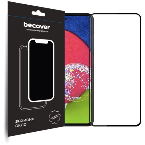 Аксессуар для смартфона BeCover Tempered Glass Black for Samsung A546 Galaxy A54 5G / S711 Galaxy S23 FE (710202)