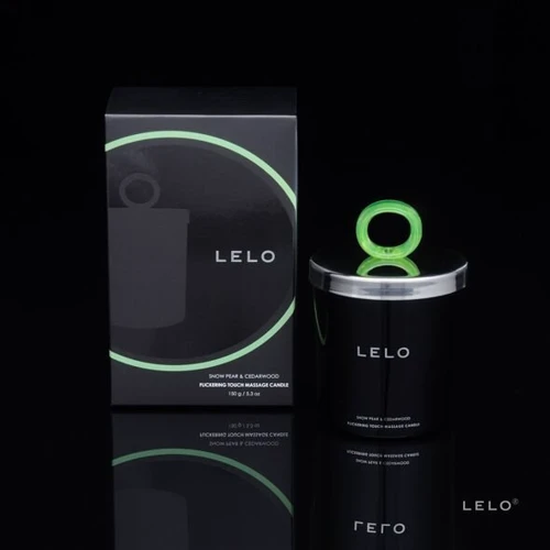 Массажная свеча LELO Flickering Touch Massage Candle Snow Pear & Cedarwood