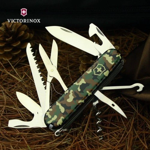 Мультитул Victorinox Huntsman 91мм/15предметов/камуфляж (1.3713.94): Количество инструментов 15