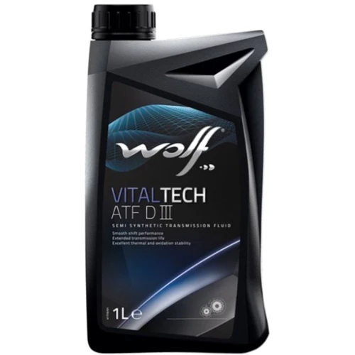 Трансмиссионное масло WOLF VITALTECH ATF DIII 1Lx12: Производитель WOLF