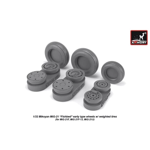 Колеса Armory для літака МіГ-21 Fishbed, ранній