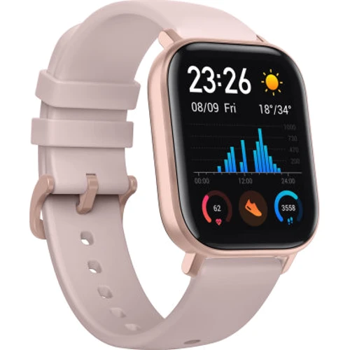 Смарт-часы Amazfit GTS Rose Pink: Емкость батареи, мАч 220