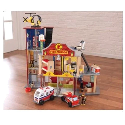 Пожежна станція KidKraft Deluxe Fire Rescue Set (63214): Виробник KidKraft