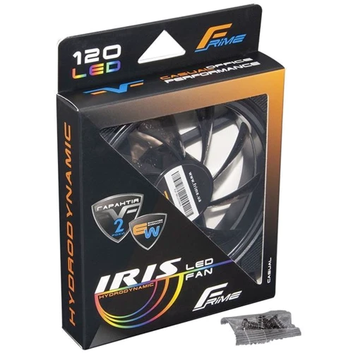 Кулер Frime Iris LED Fan Think Ring Blue (FLF-HB120TRB16): Назначение для корпуса