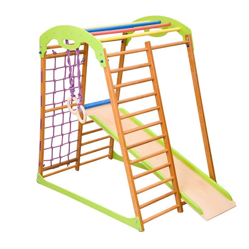 Детский спортивный комплекс для дома SportBaby BabyWood фото 7